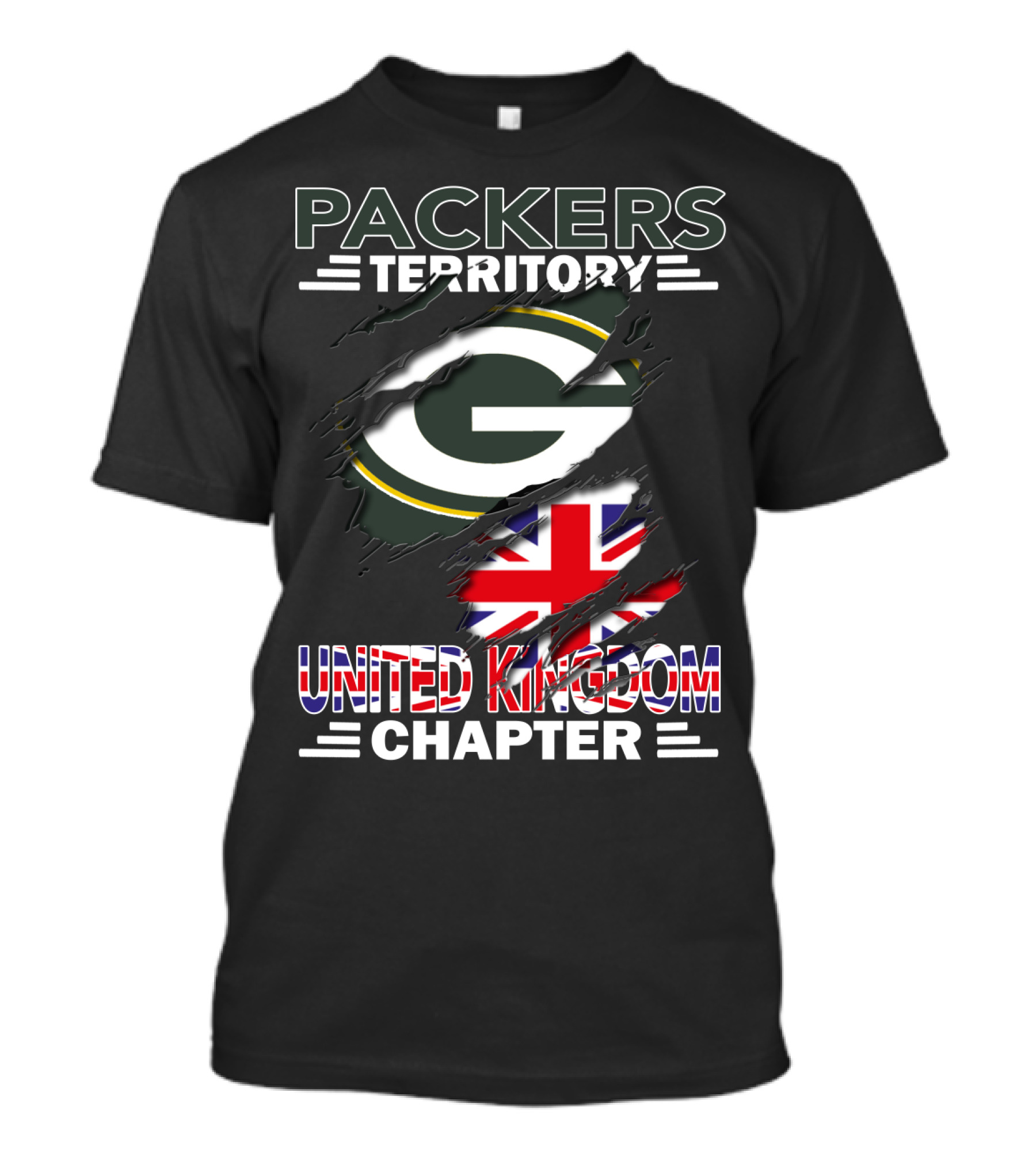 Packers Territory Green Bay United Kingdom Chapter T-Shirt