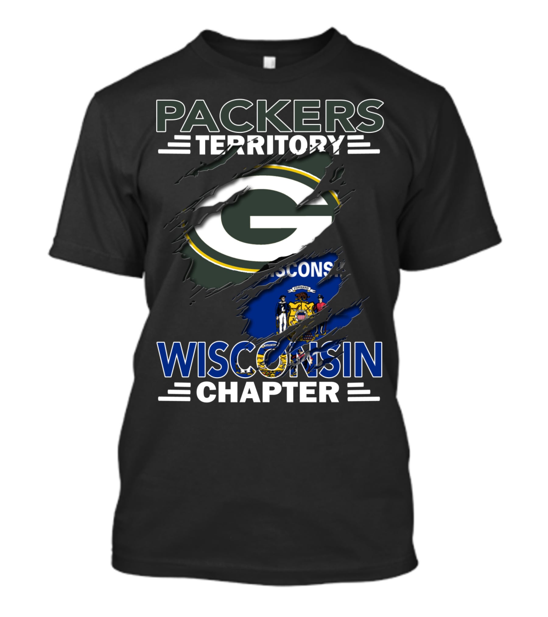 Packers Territory Green Bay Wisconsin Chapter T-Shirt