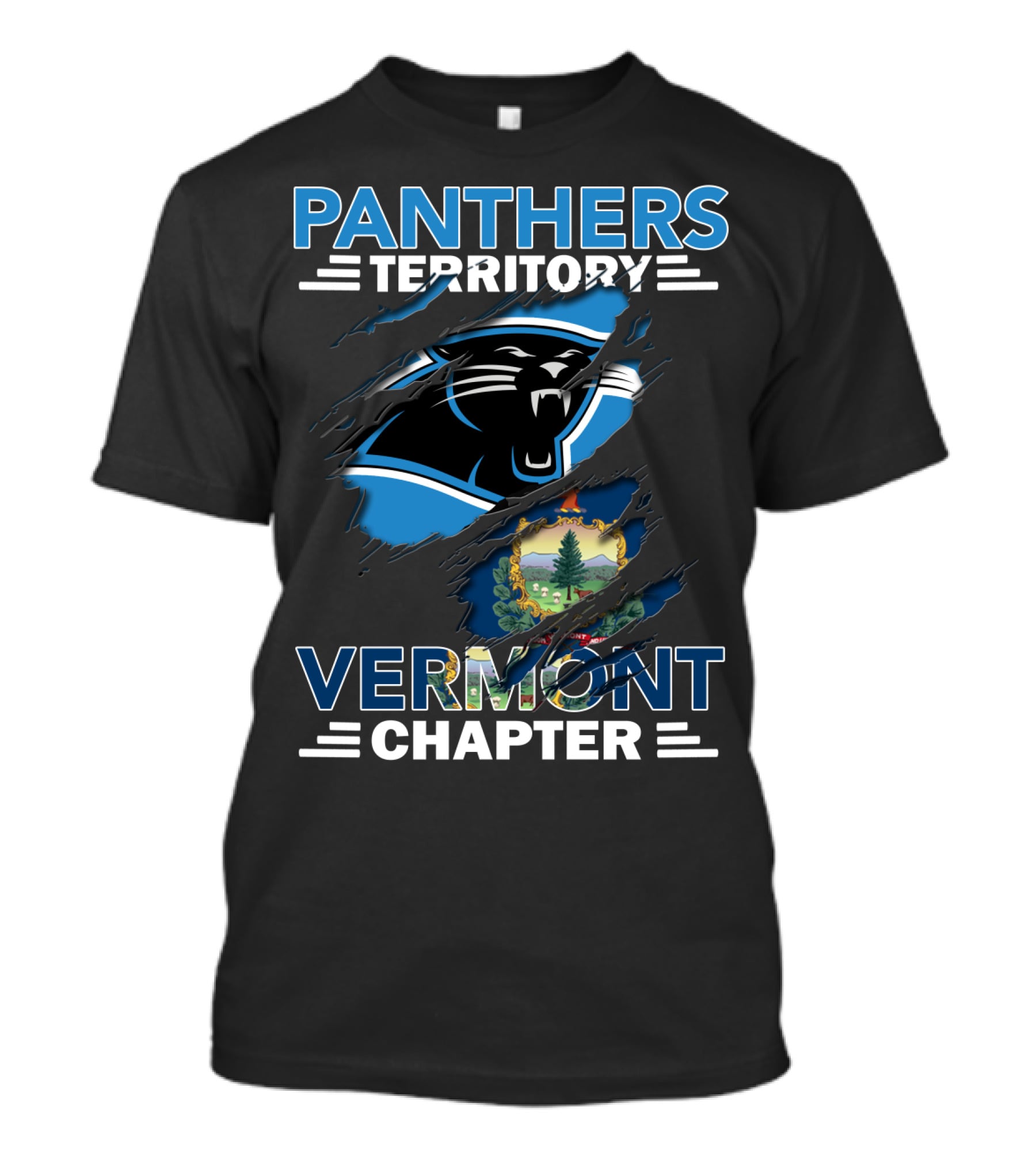 Panthers Territory Vermont Chapter Iconic Team Spirit T-Shirt
