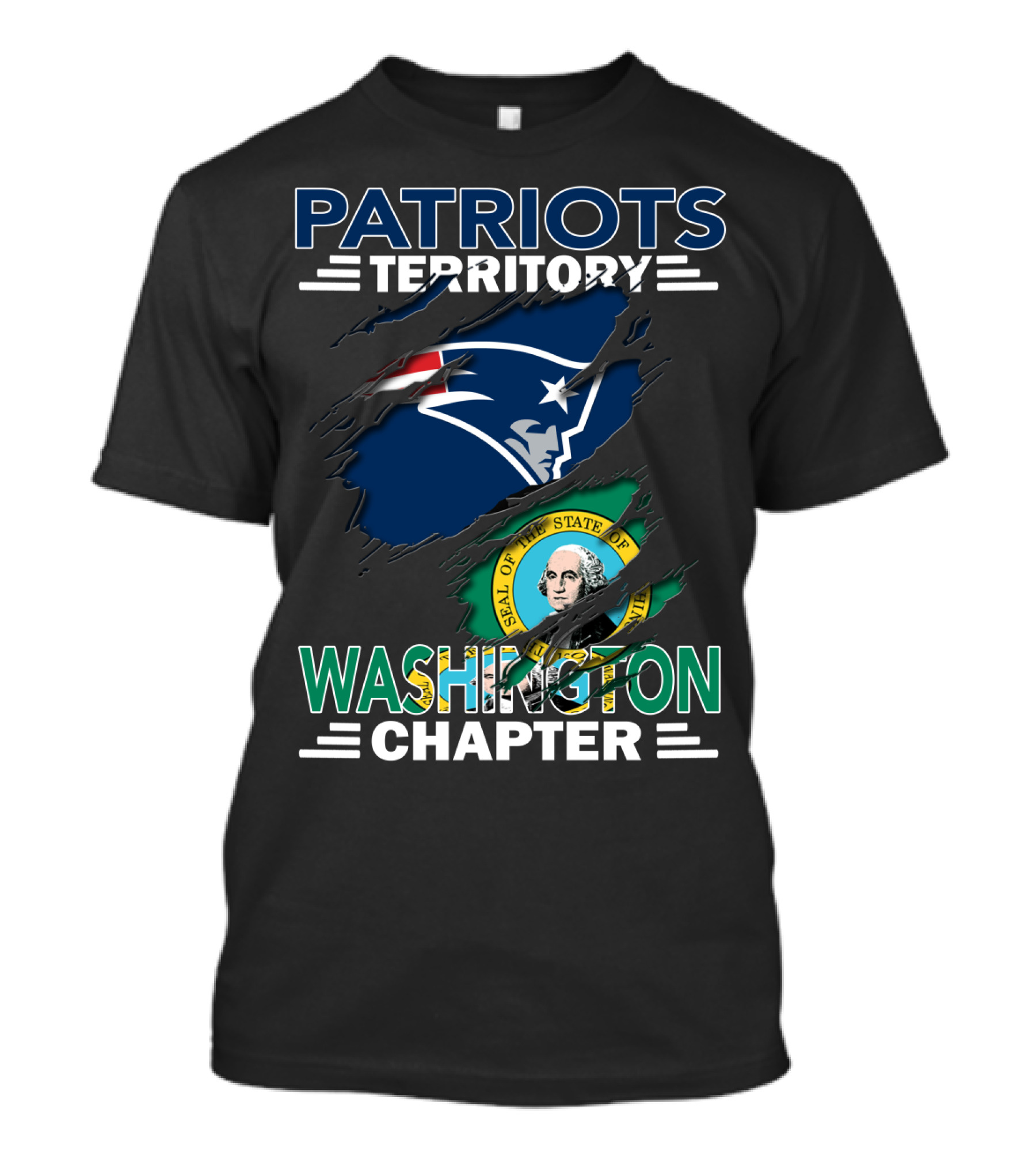 Patriots Territory Washington Chapter Seal T-Shirt