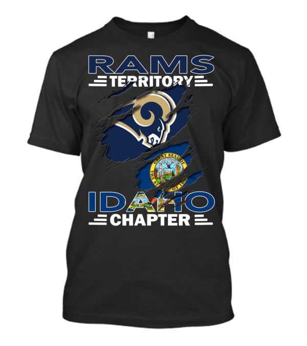 Rams Territory Idaho Chapter The Great Seal Of Idaho T-Shirt