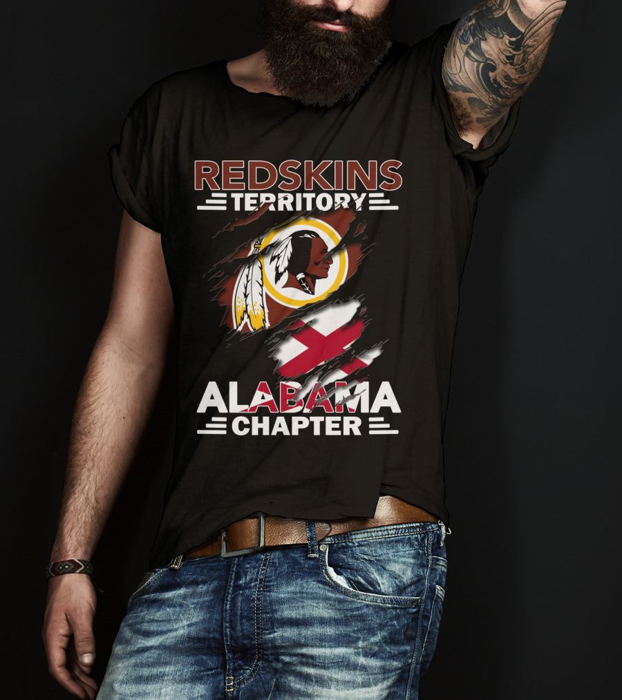 Redskins Territory Alabama Chapter Fan Club T-Shirt