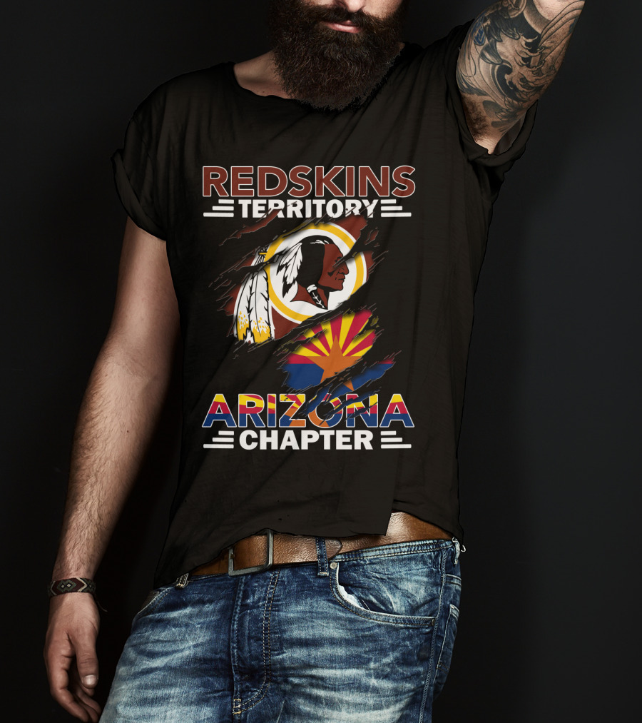 Redskins Territory Arizona Chapter Flag T-Shirt