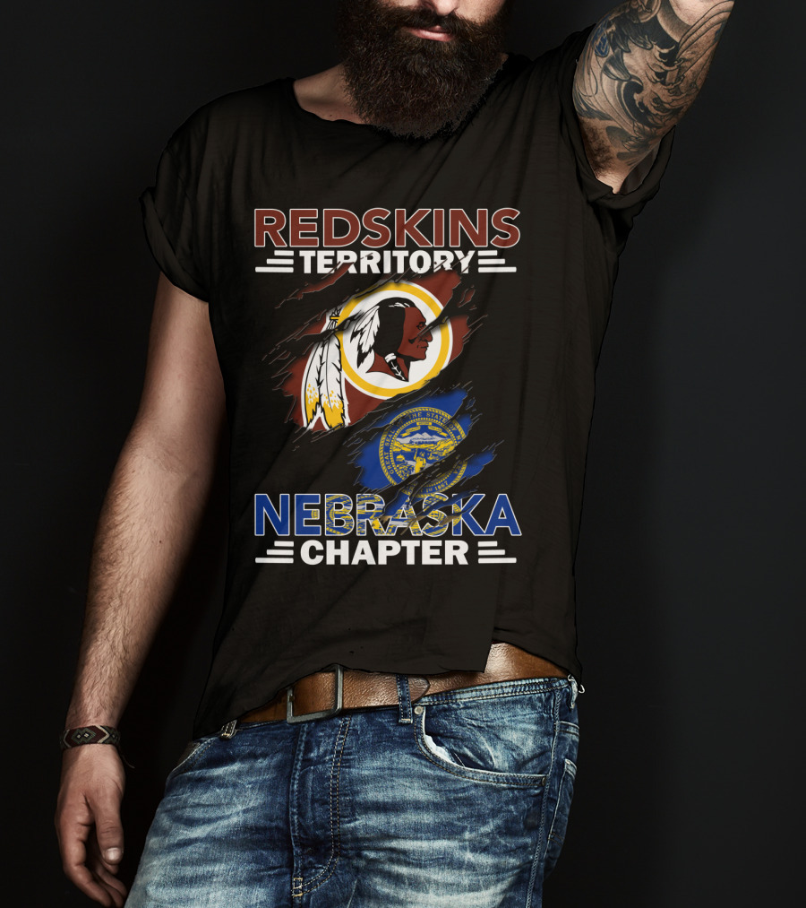 Redskins Territory Nebraska Chapter Official State Pride T-Shirt