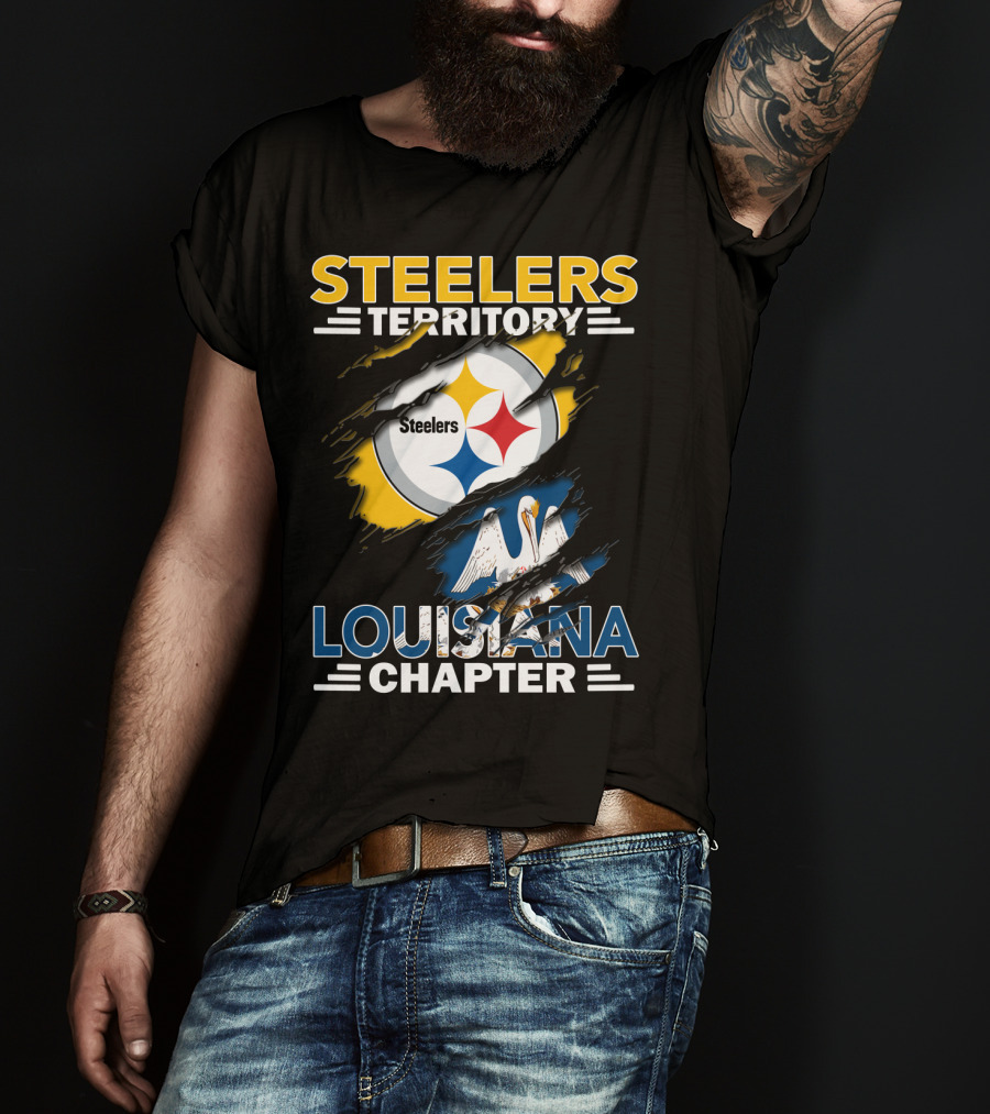 Steelers Territory Louisiana Chapter Fan Alliance T-Shirt