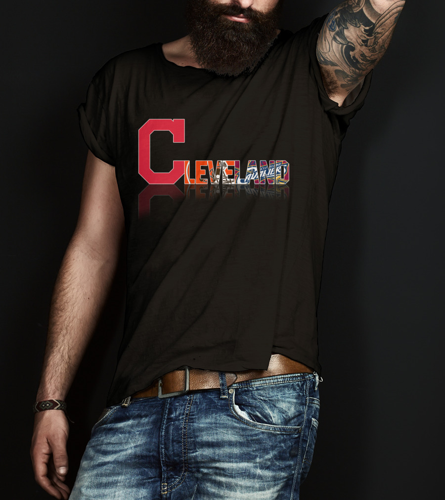 Cleveland Sports City Reflections T-Shirt
