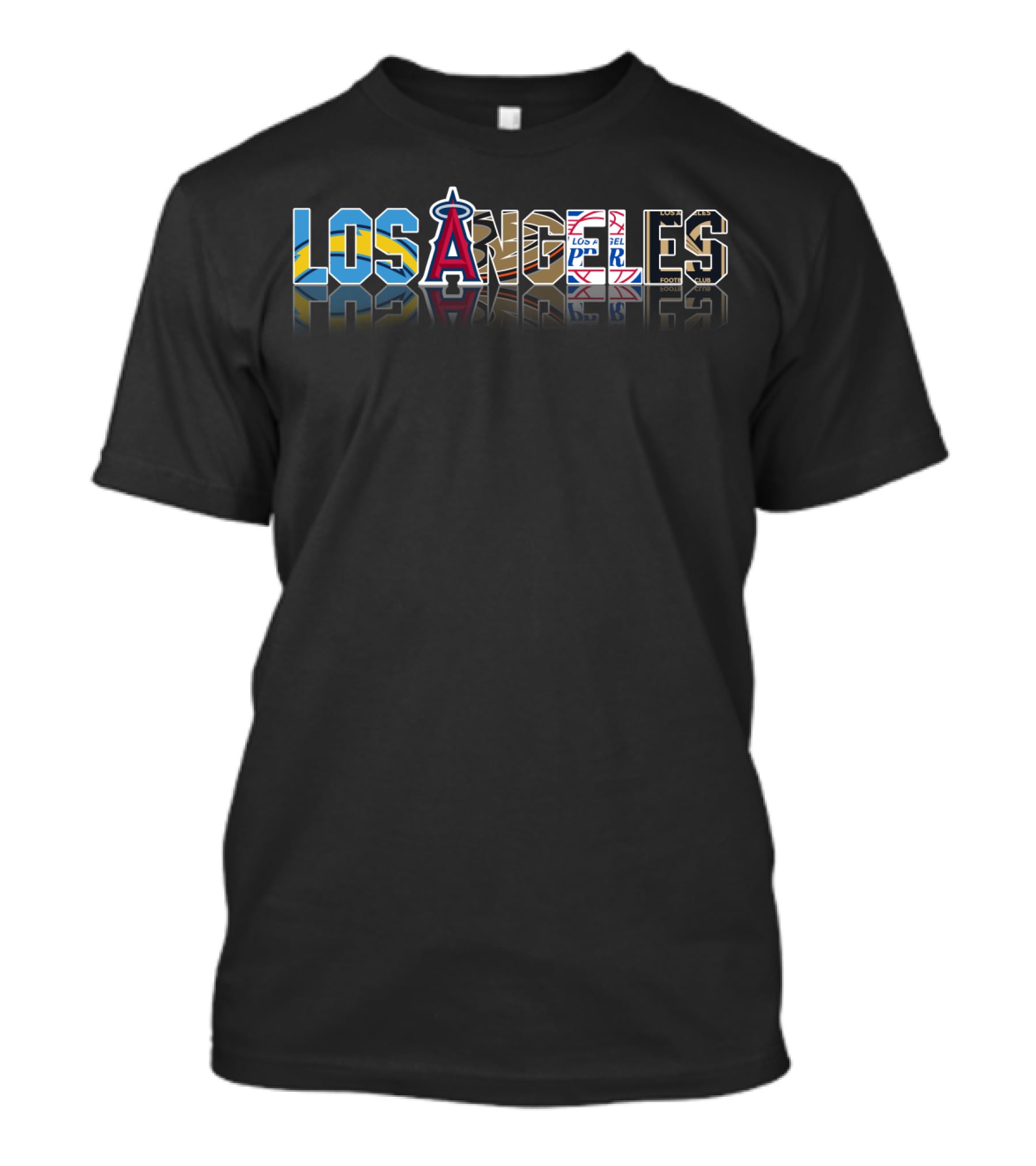 Los Angeles Sports Teams City Icons T-Shirt