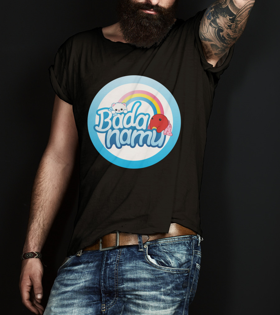 Badanamu Rainbow And Character T-Shirt