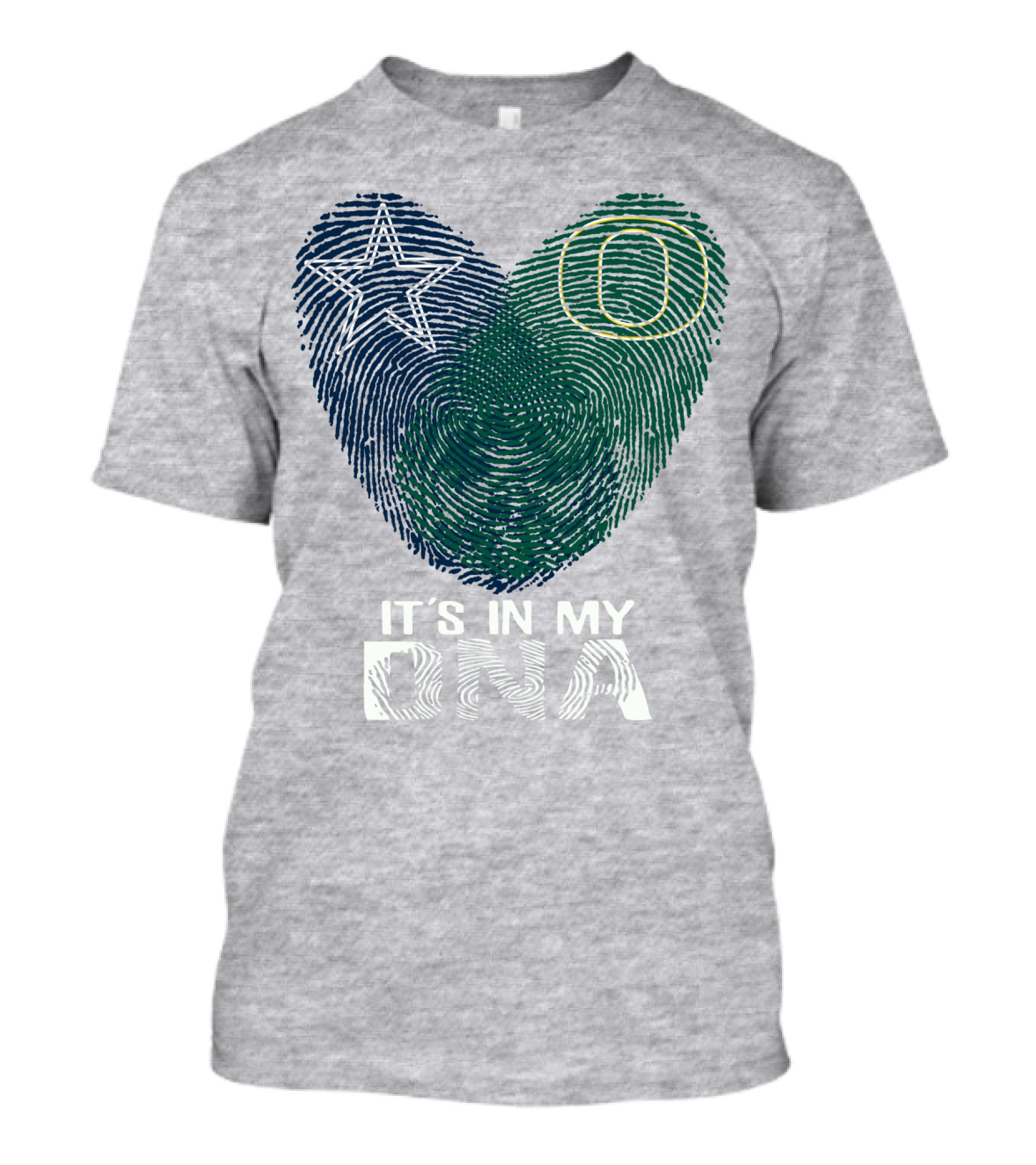 Dallas Cowboys Oregon It's In My Dna T-Shirt