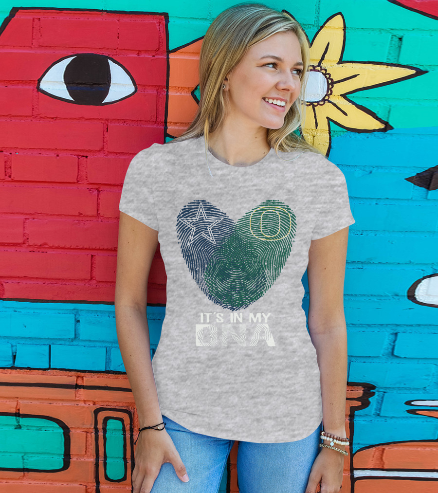 Dallas Cowboys Oregon It's In My Dna T-Shirt