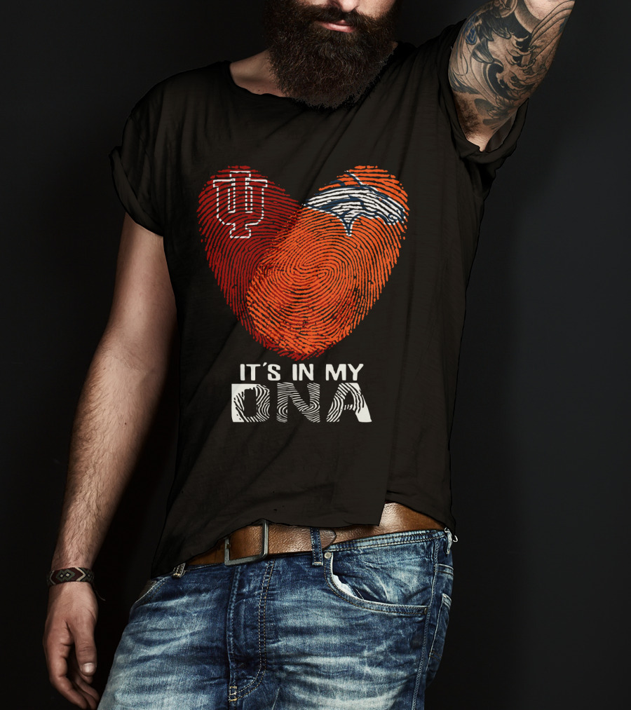 Denver Broncos Hoosiers It's In My Dna T-Shirt