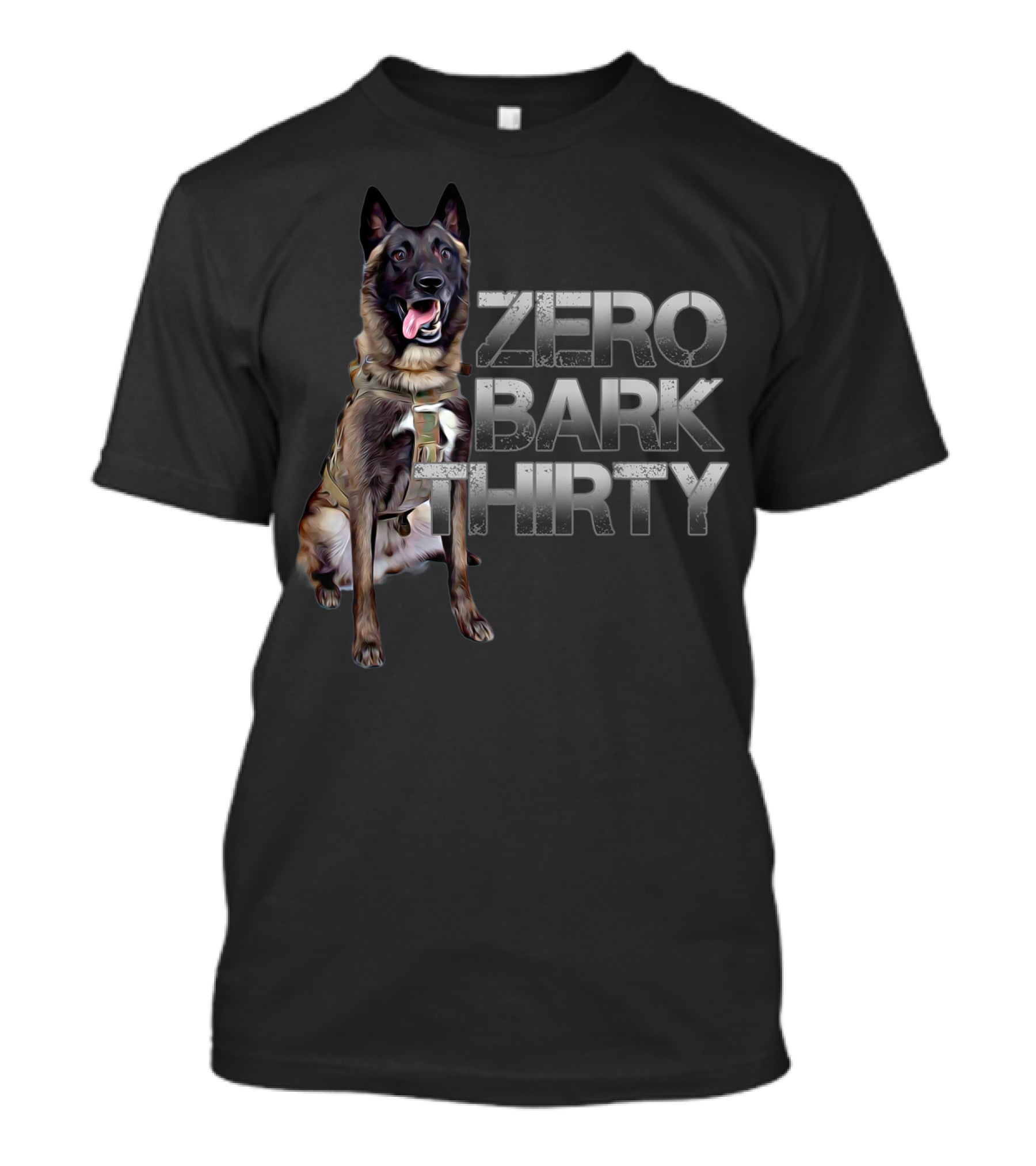 Zero Bark Thirty Dog T-Shirt