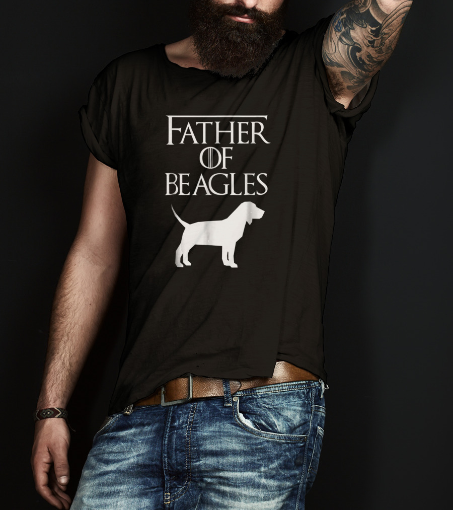 Father Of Beagles Dog Unique T-Shirt