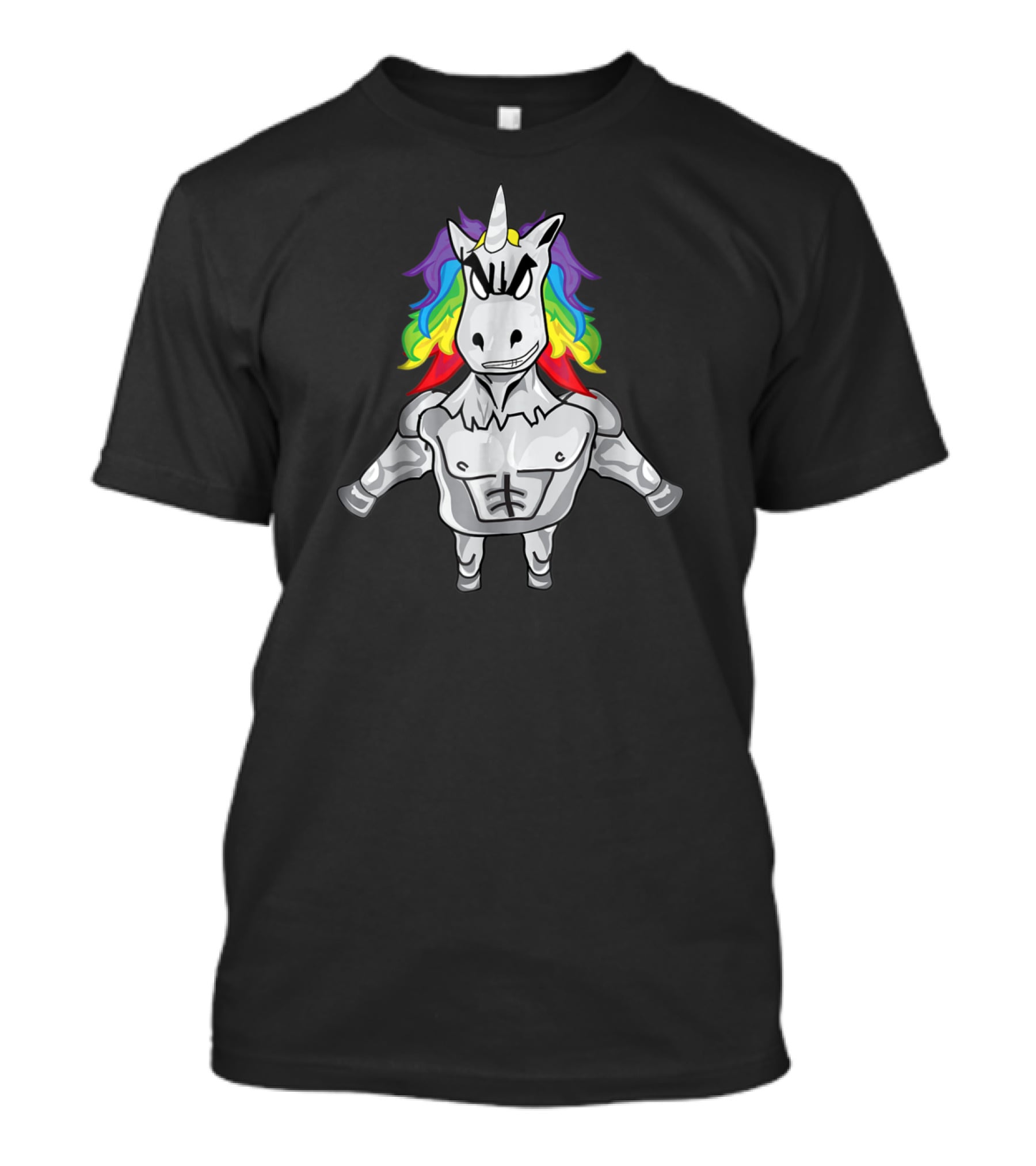 Brony Rainbow Muscle Pony T-Shirt
