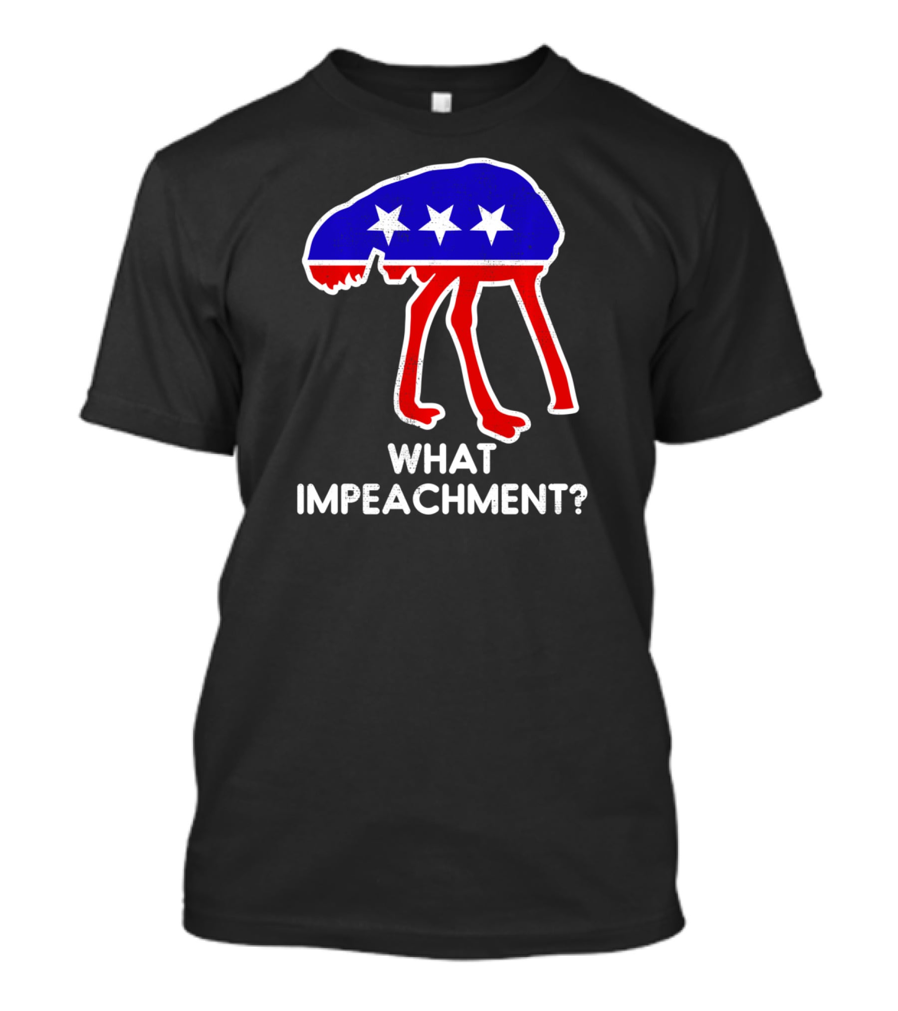 What Impeachment Ostrich Stars Republican T-Shirt