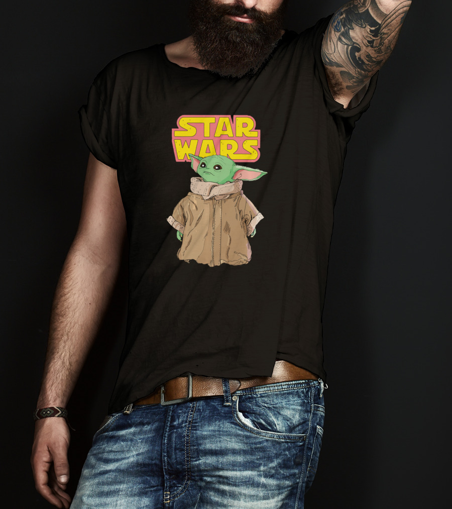 Star Wars The Mandalorian The Child Cute Comic T-Shirt