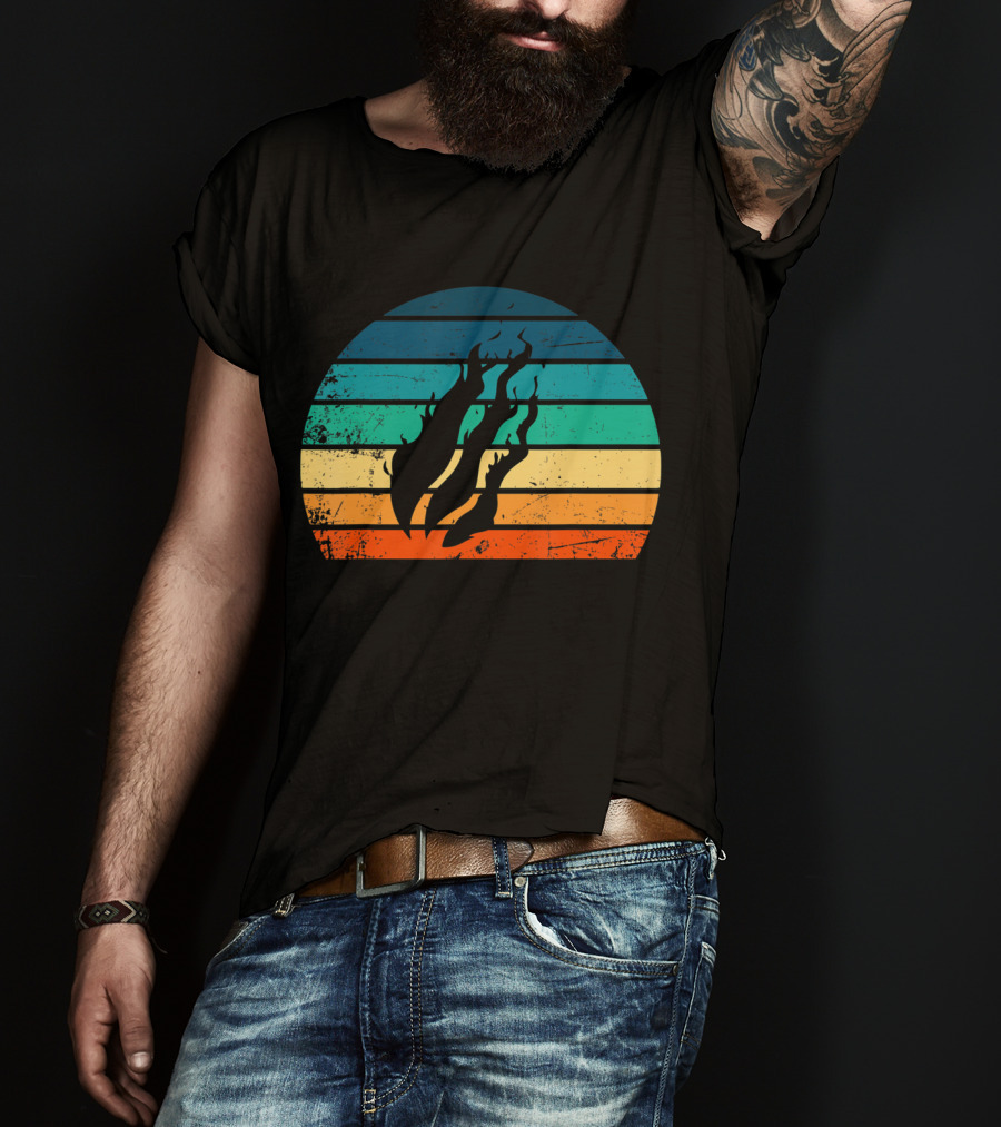 Fire Nation Retro Gamer Stripes T-Shirt