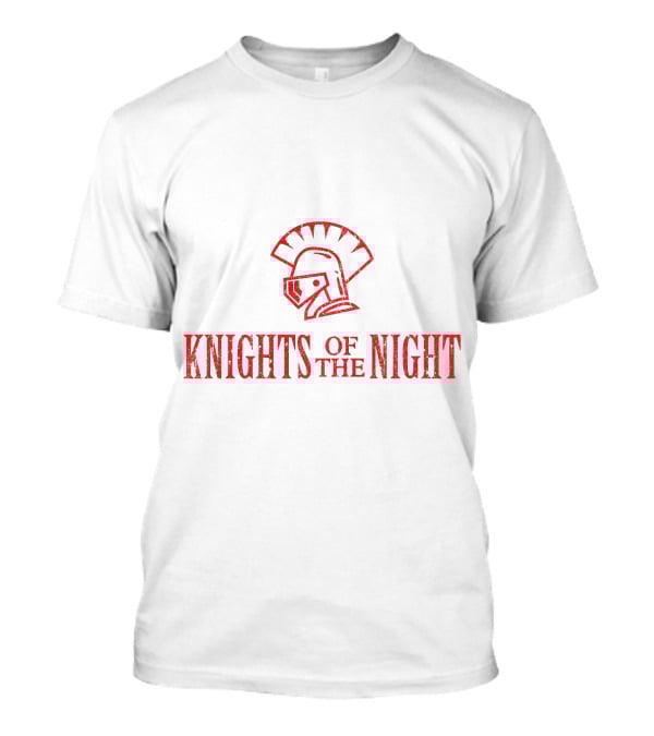 Knights Of The Night Michael Scott Spartan Helmet T-Shirt
