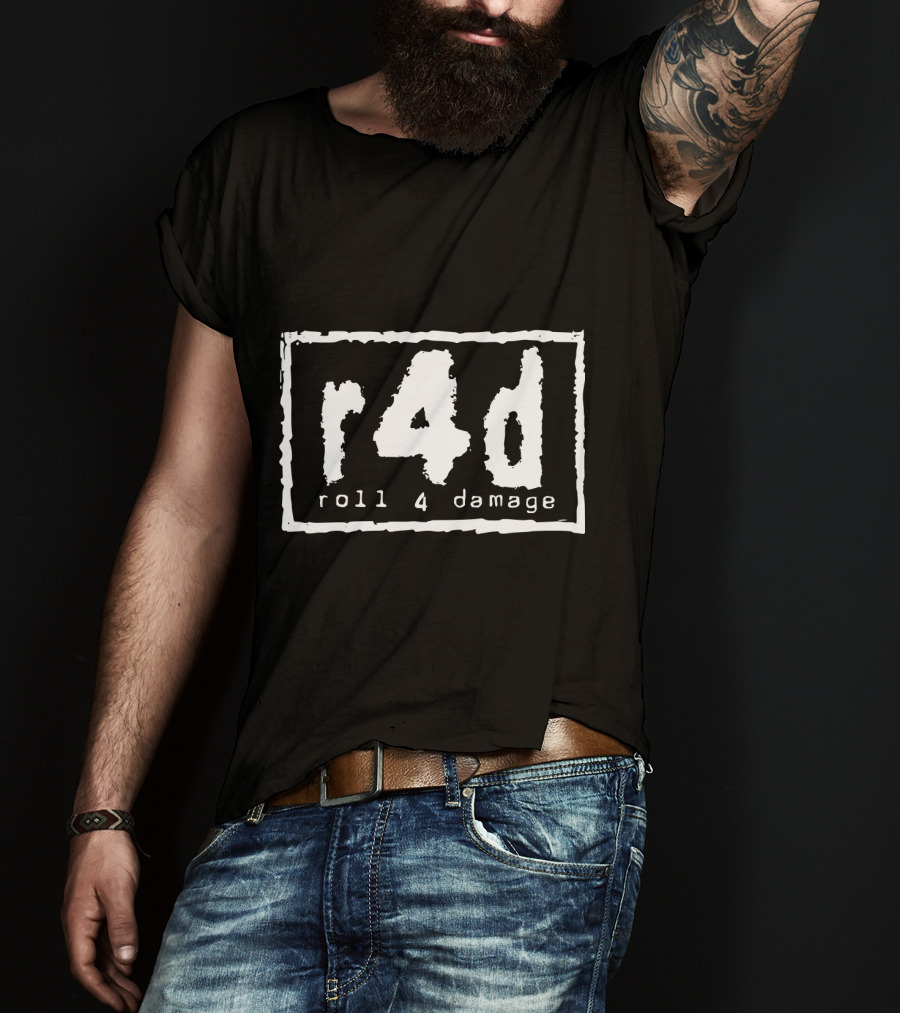 NWO R4D Roll 4 Damage Dnd RPG Roleplay T-Shirt