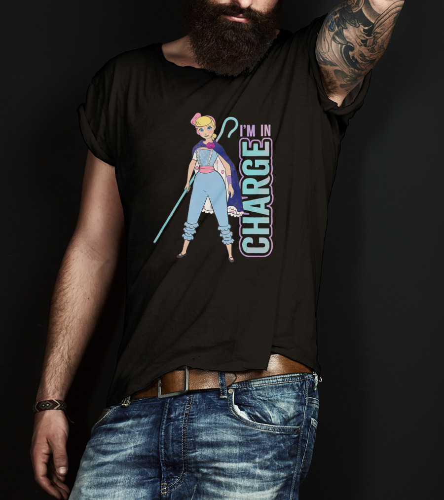 I'm In Charge Disney Pixar Toy Story 4 Bo Peep T-Shirt