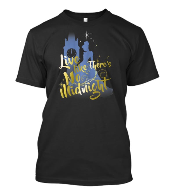 Cinderella Live Like There's No Midnight Disney Clock Tower T-Shirt