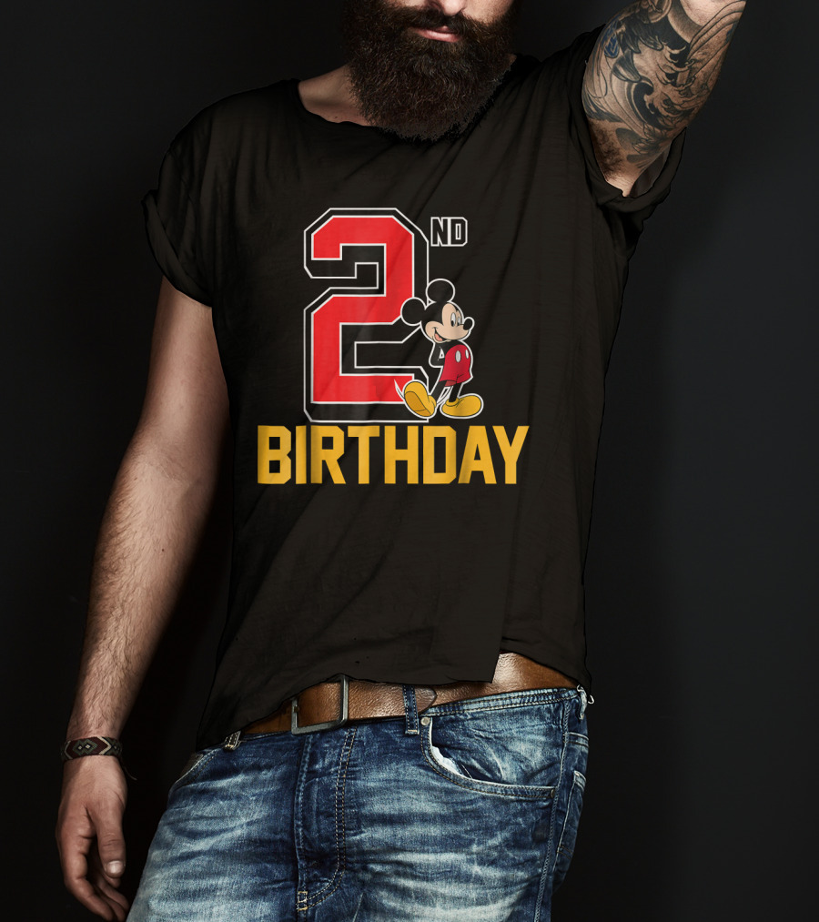 Disney Mickey Mouse 2nd Birthday T-Shirt