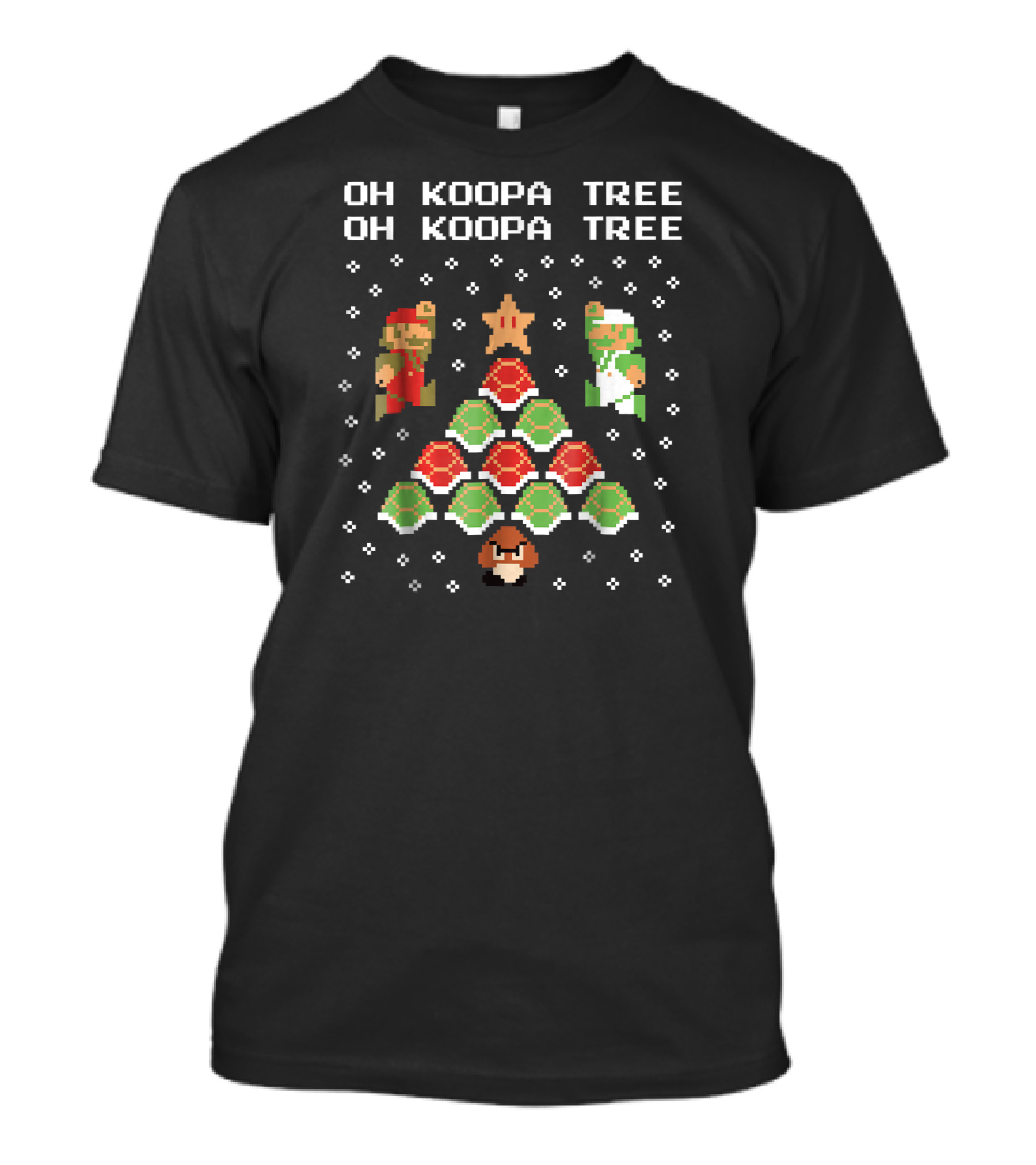 Oh Koopa Tree Oh Koopa Tree Super Mario Goomba T-Shirt