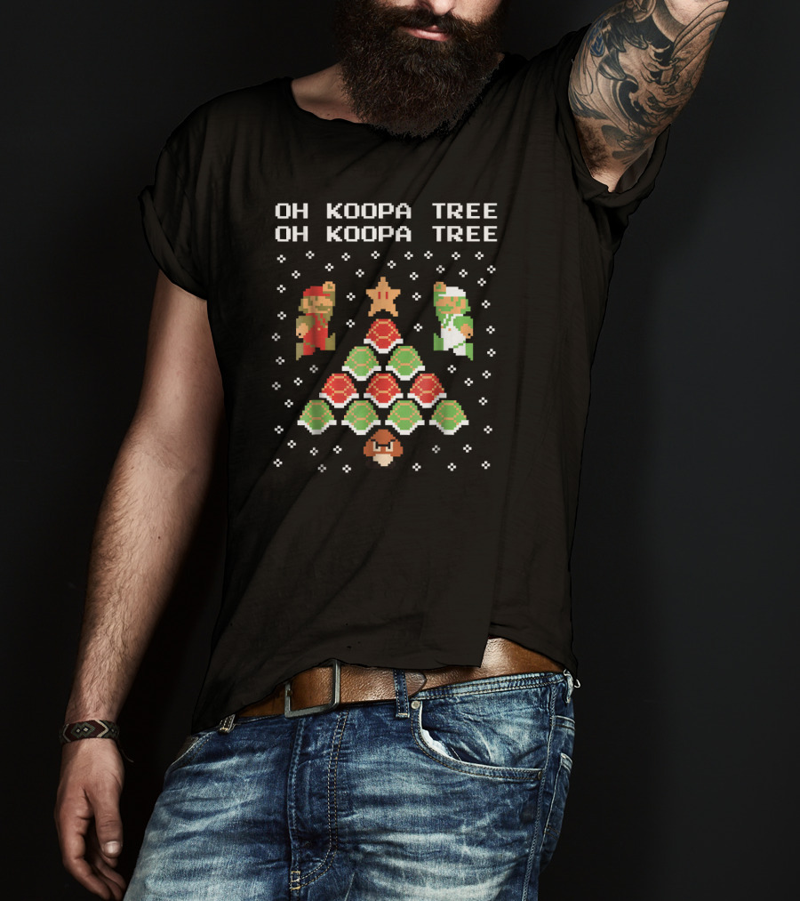 Oh Koopa Tree Oh Koopa Tree Super Mario Goomba T-Shirt