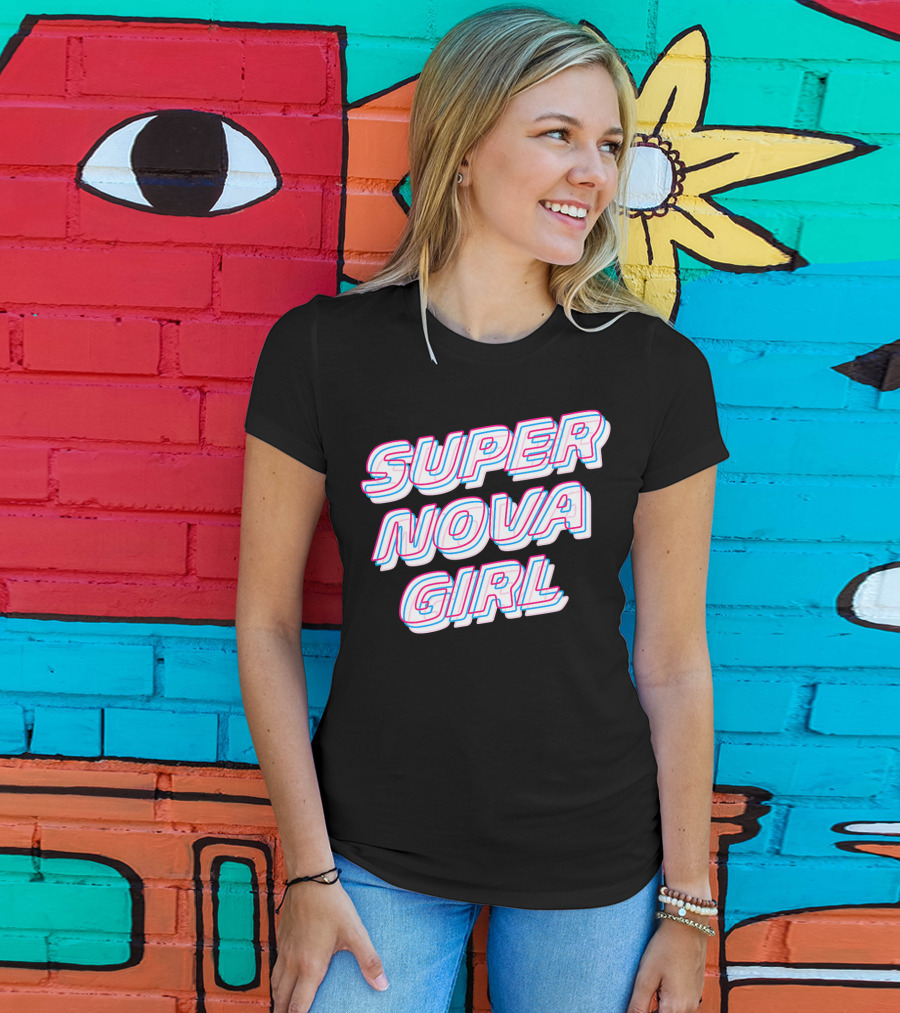 Disney Channel Zenon Supernova Girl Retro Aesthetic Typography T-Shirt