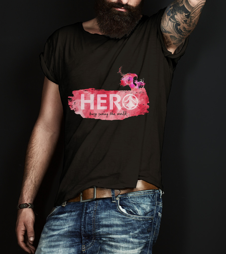 Scarlet Witch Hero Busy Saving The World Marvel T-Shirt