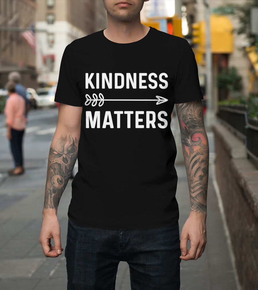 Kindness Matters Be Kind Anti Bullying Arrow T-Shirt