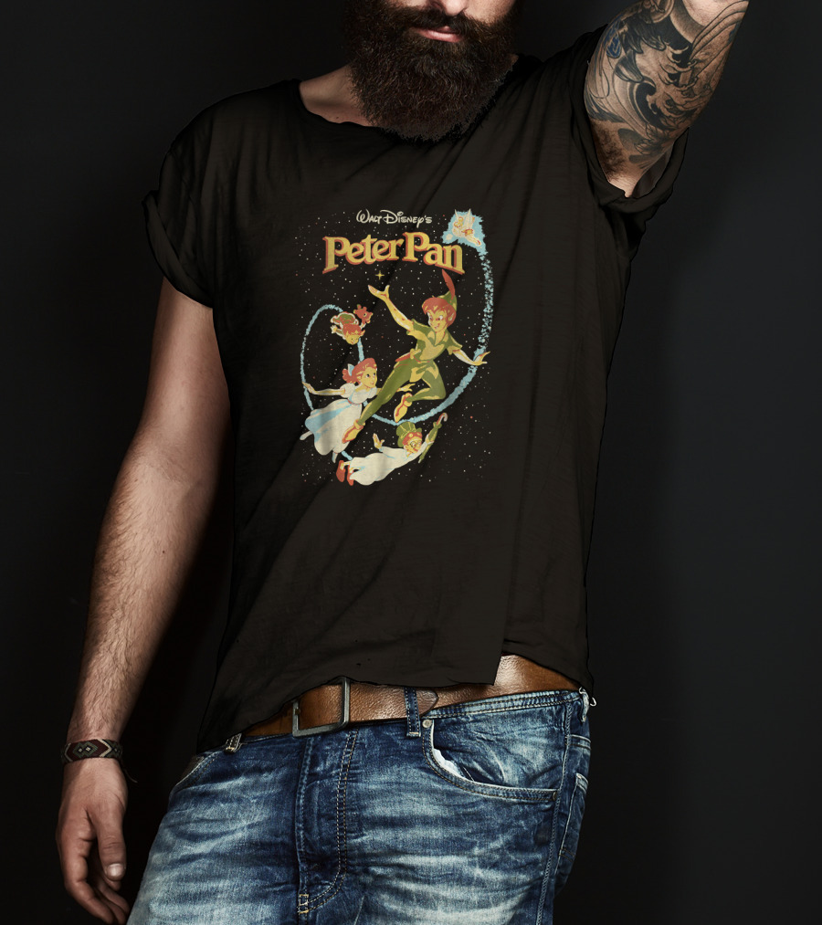Walt Disney's Peter Pan And Darling Children Magical Flight Adventure T-Shirt