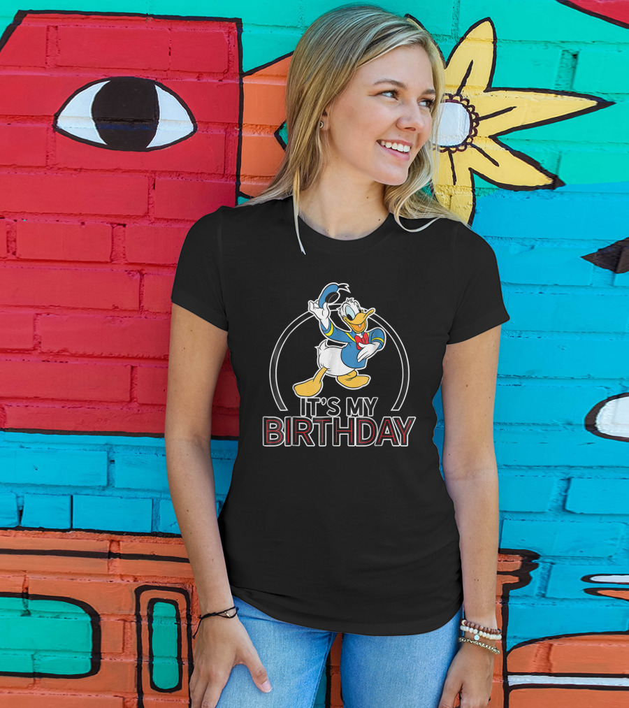 Donald Duck It's My Birthday T-Shirt
