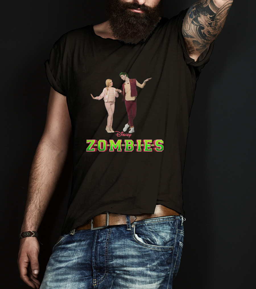 Disney Zombies A Girl And A Zombie T-Shirt