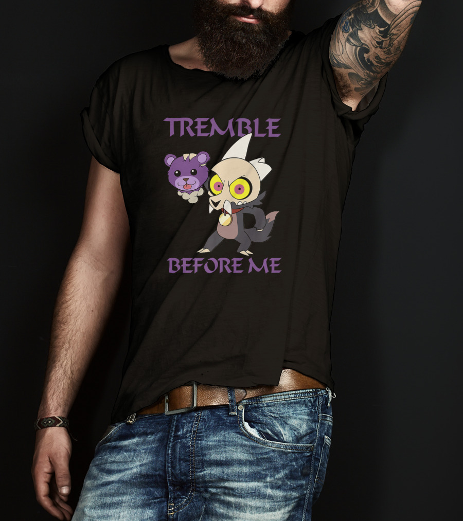 Tremble Before Me Disney Channel The Owl House King T-Shirt