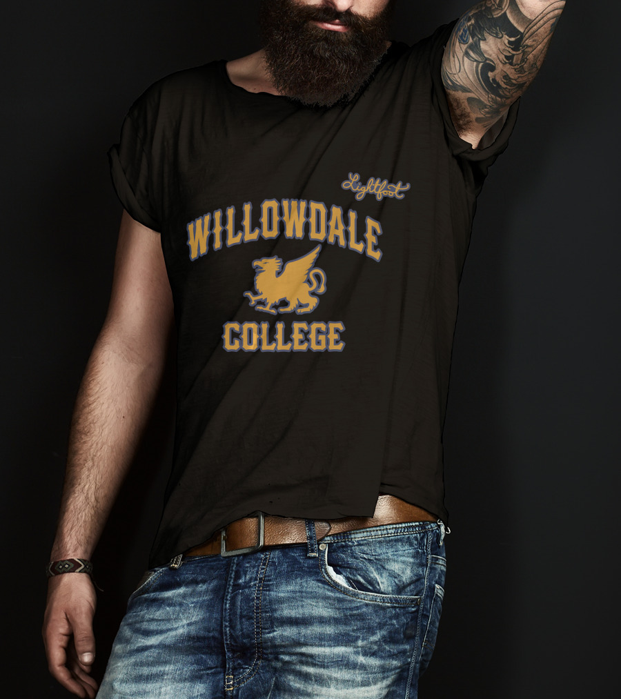 Willowdale College Lightfoot Disney Pixar Onward Gryphon T-Shirt