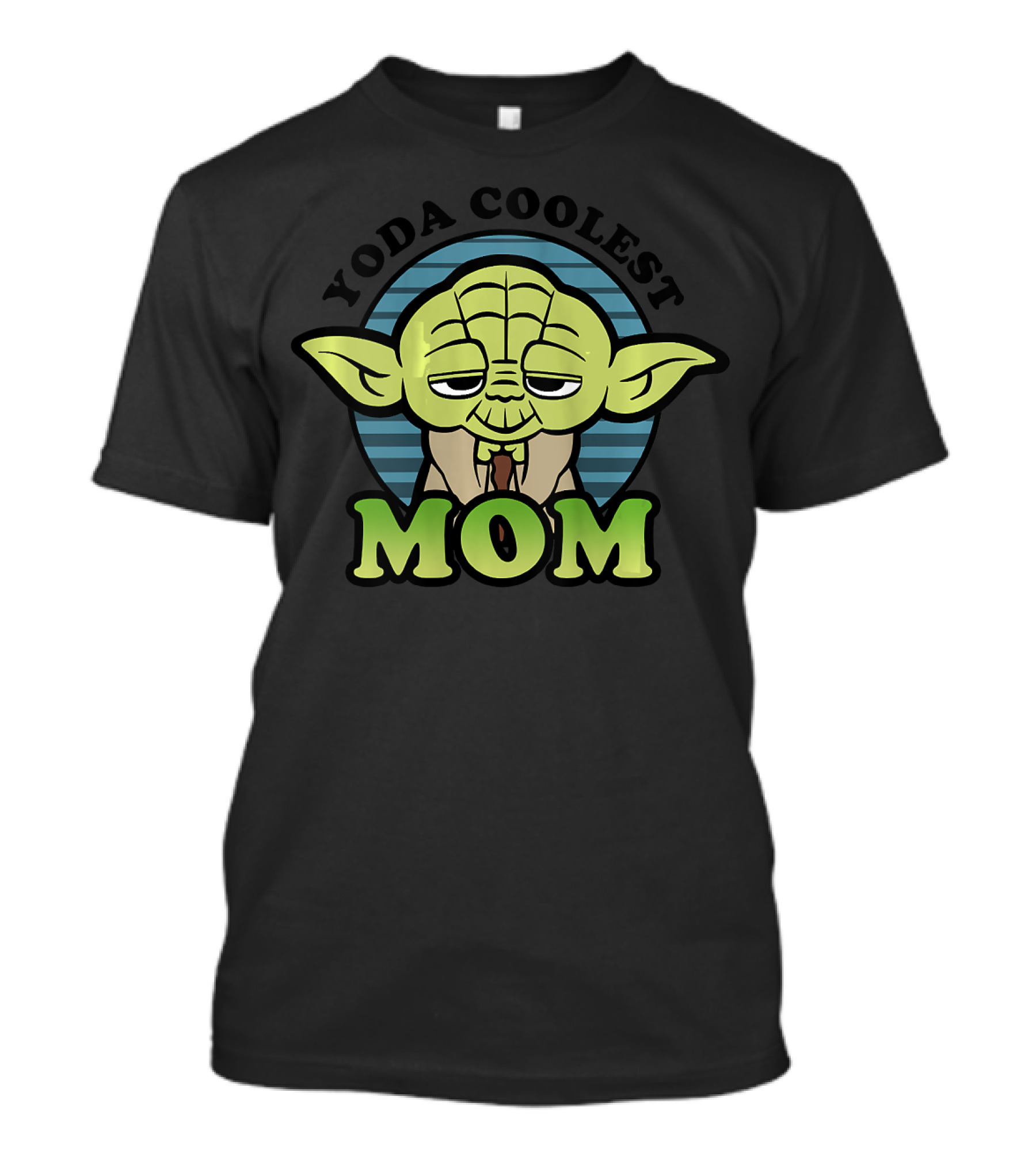 Yoda Coolest Mom Star Wars Cartoon T-Shirt