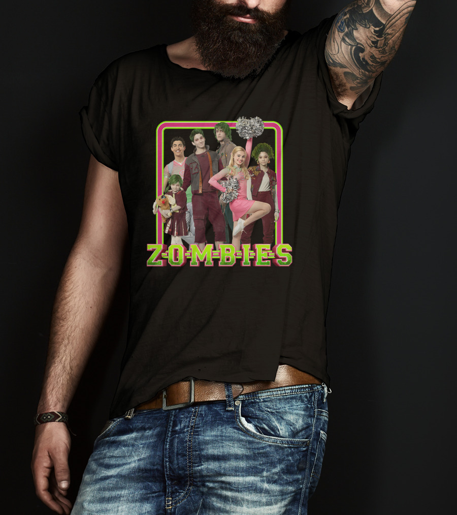 Disney Zombies Cheerleading Friends Group T-Shirt
