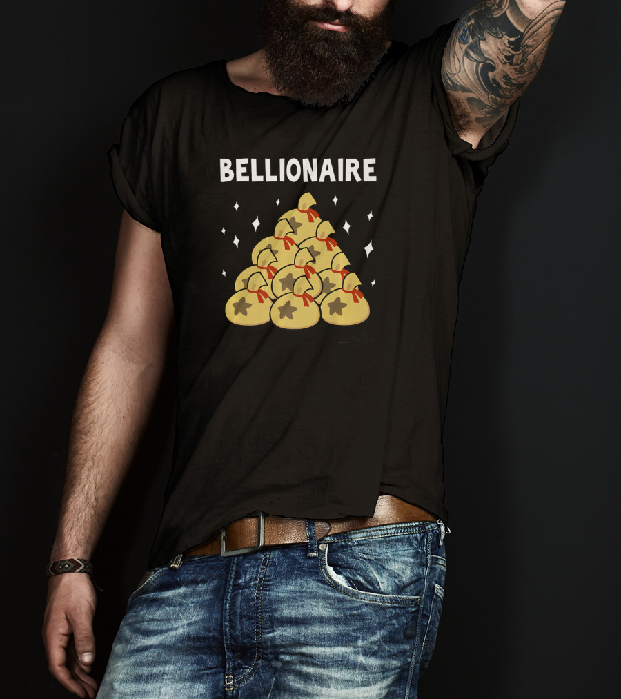 Animal Crossing New Leaf Bellionaire Money Bags T-Shirt
