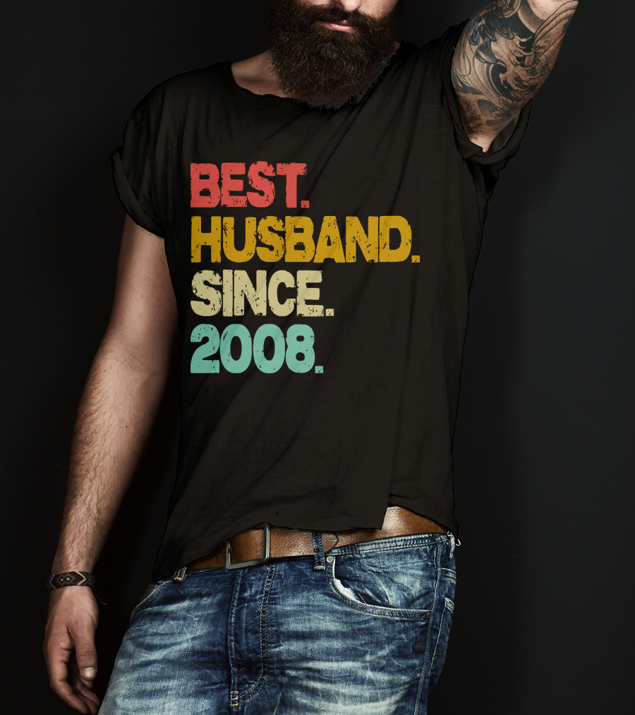 Best Husband Since 2008 T-Shirt