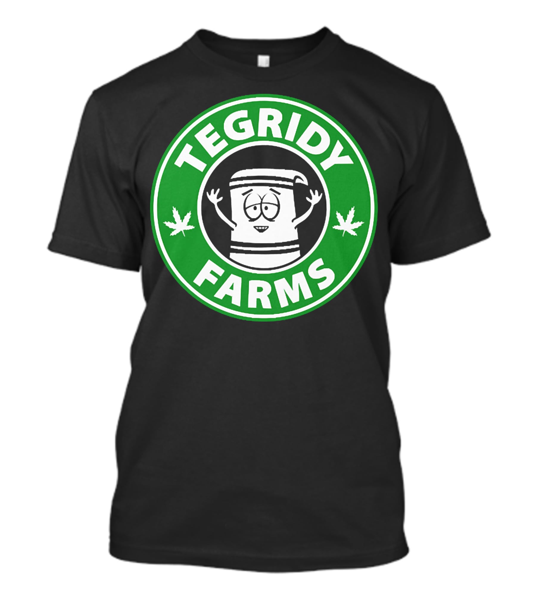 Tegridy Farms South Park Towelie Logo Cannabis Comedy T-Shirt