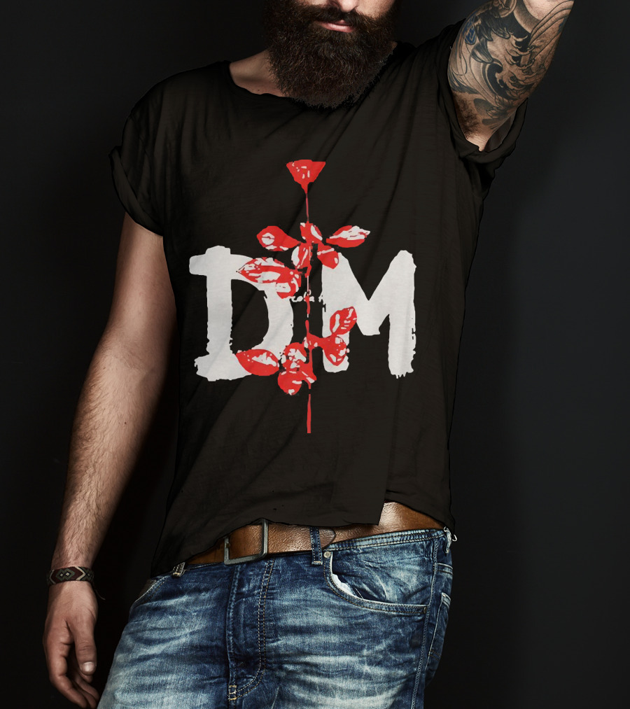 Depeche Mode Red Rose DM T-Shirt