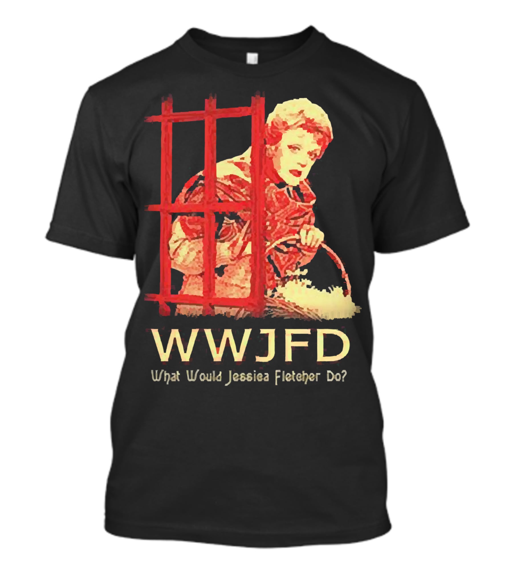 WWJFD What Would Jessica Fletcher Do T-Shirt