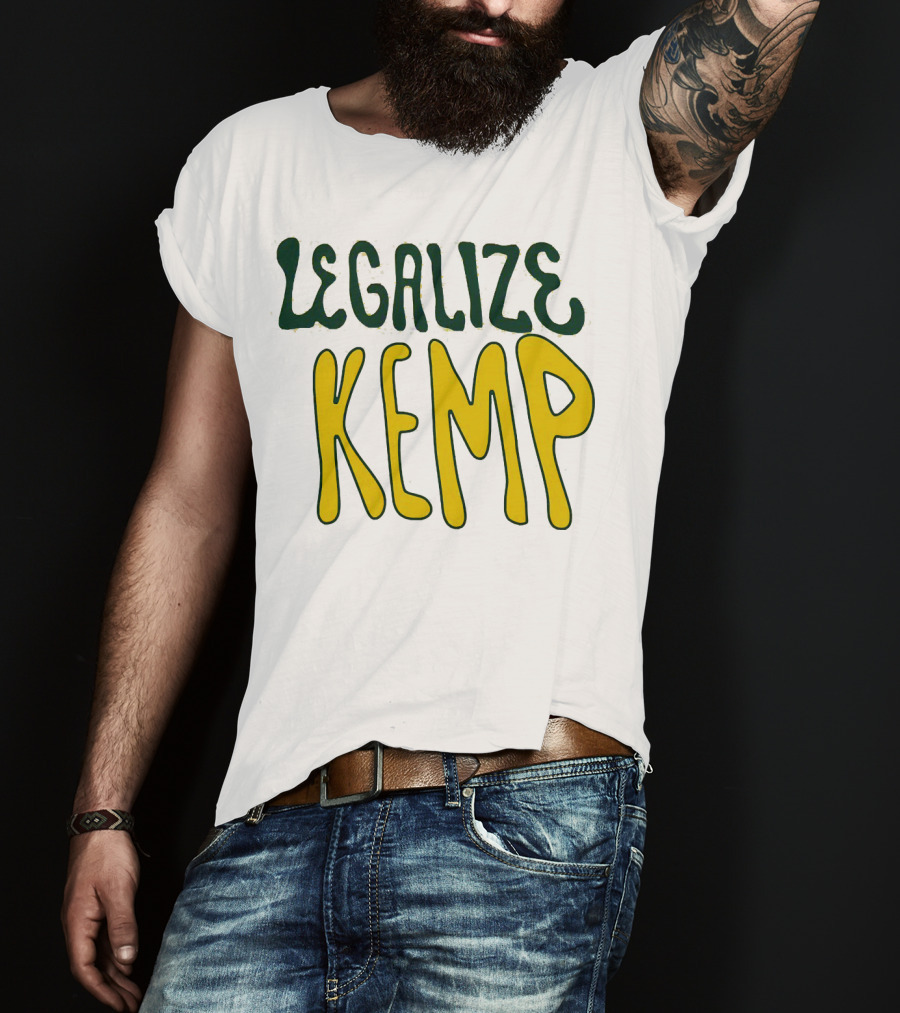Legalize Kemp NBA Basketball Inspired T-Shirt