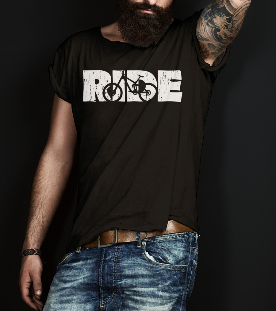 RIDE Your Mountain Bike MTB Adventure T-Shirt