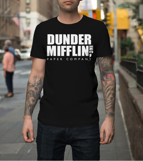 Shirt: The Office Dunder Mifflin Inc Paper Company Official Comfortable T-Shirt The Office Dunder Mifflin Inc Paper Company Official Comfortable T-Shirt
