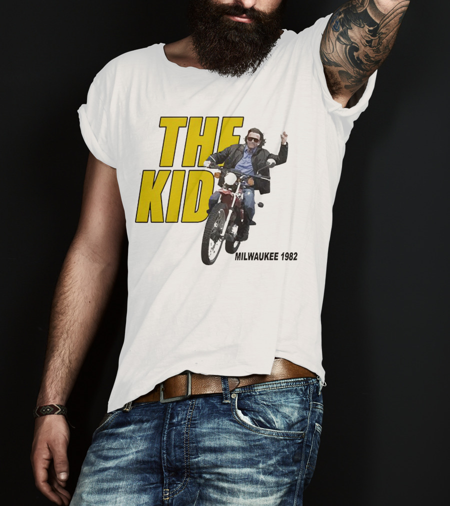 The Kid Milwaukee 1982 Motorcycle Rider T-Shirt