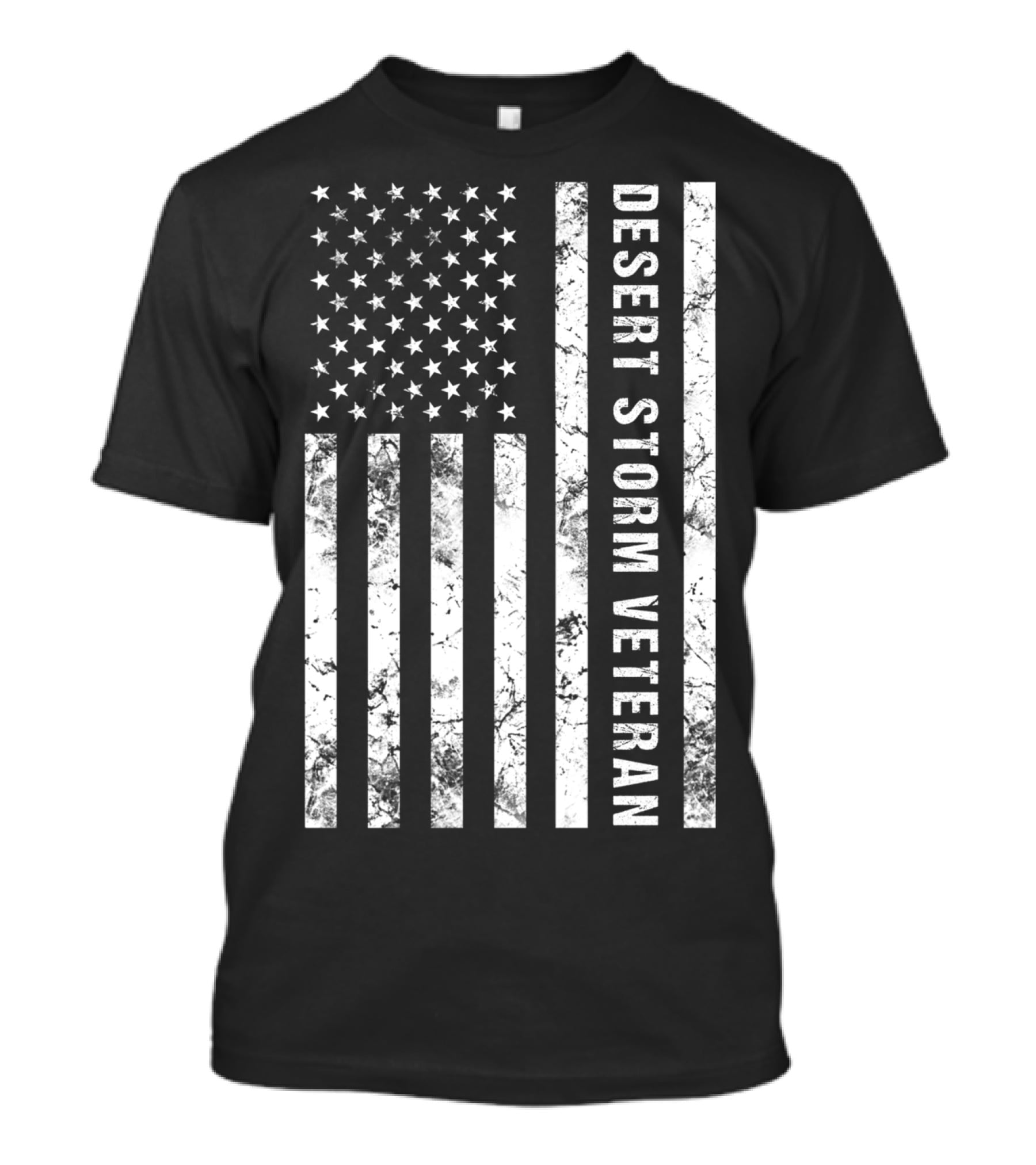 American Flag Desert Storm Veteran T-Shirt