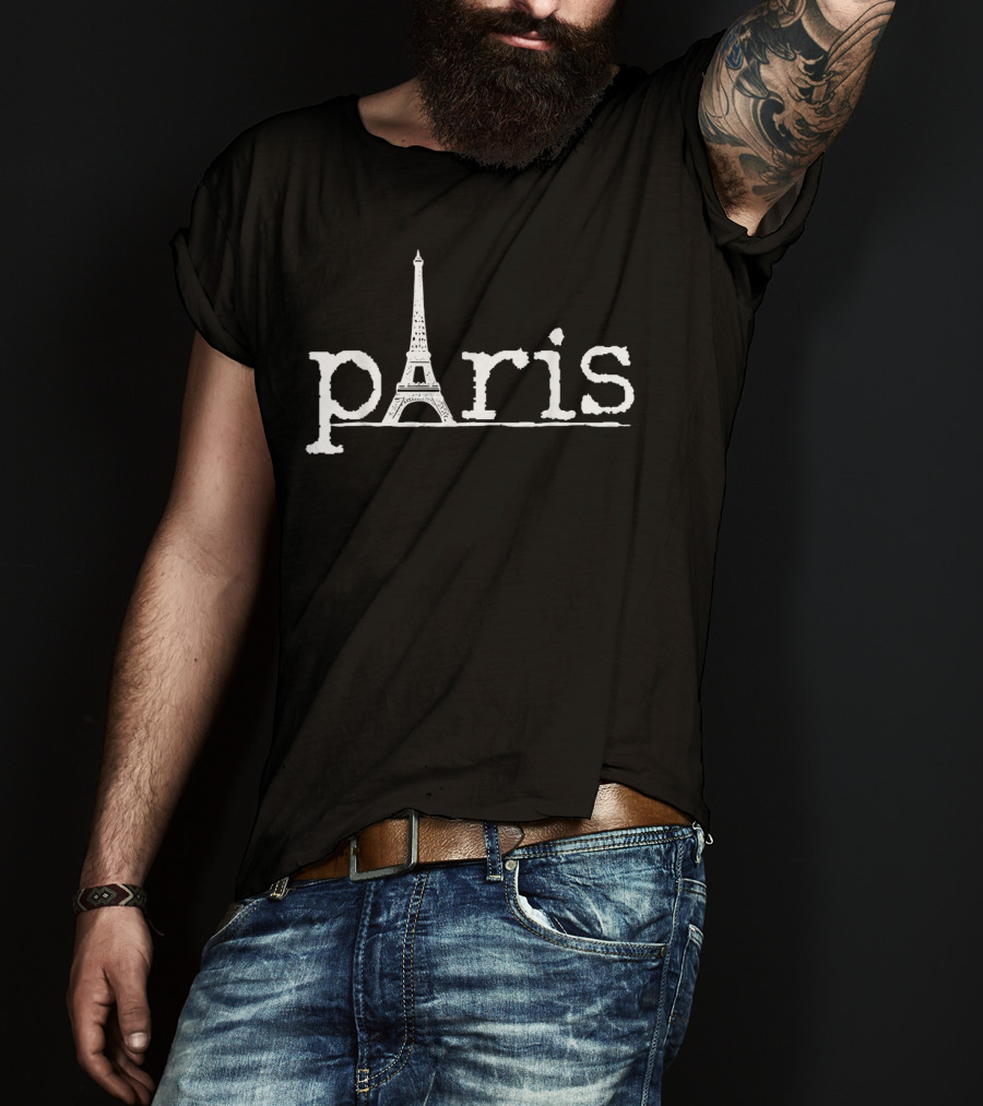 Paris France Eiffel Tower French Europe T-Shirt
