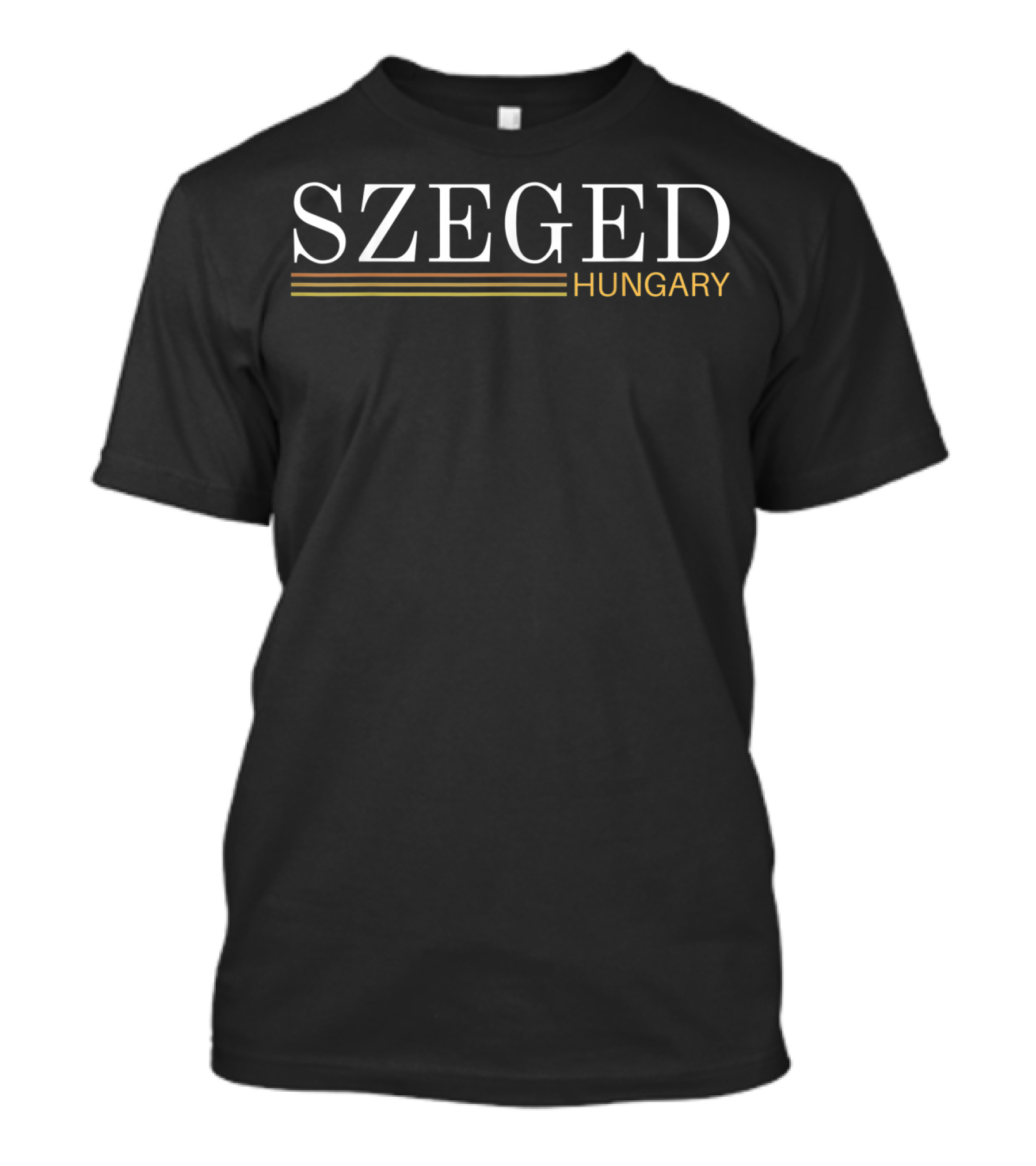Szeged Hungary Text T-Shirt